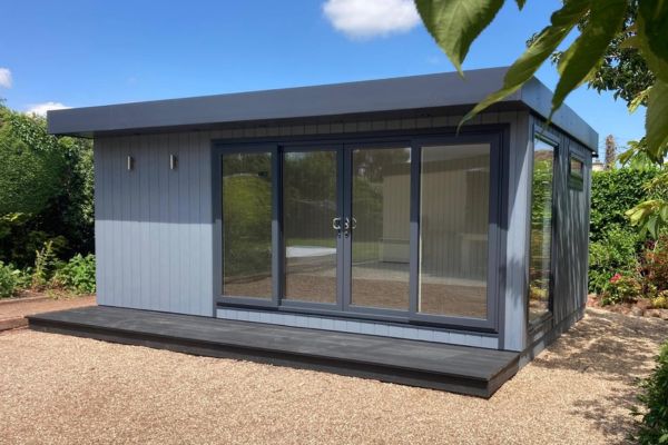 outside of garden room