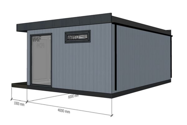 outside of garden room drawing
