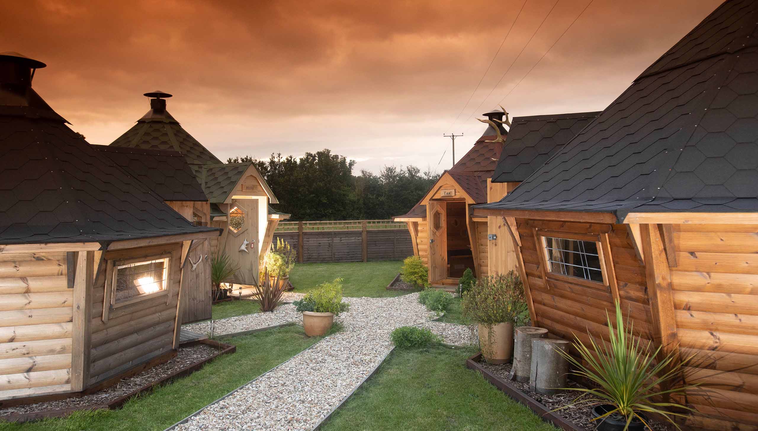 BBQ Lodges Show Site Taunton Somerset