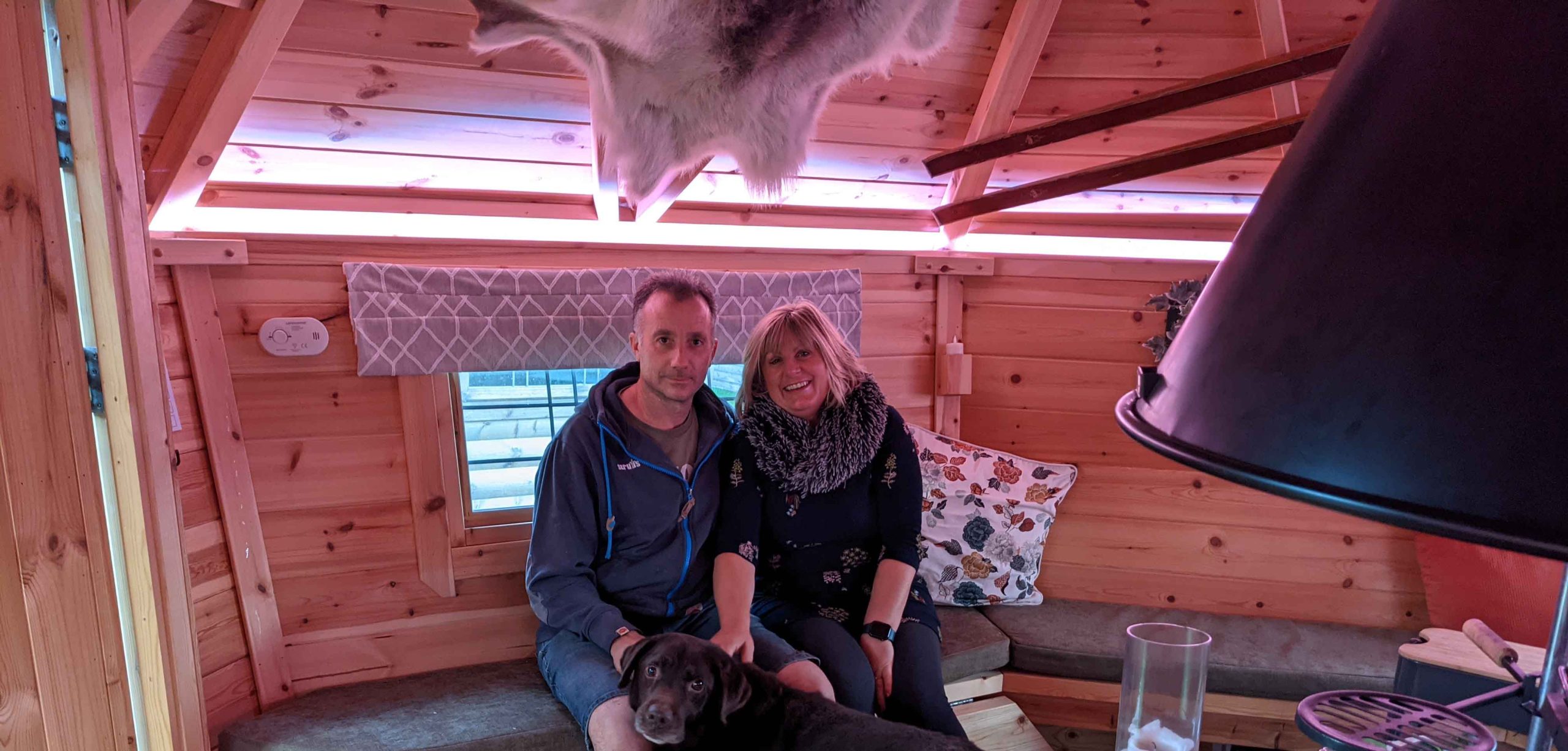 mel and simon from bbq lodges